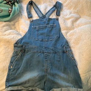 Size (L) overall shorts.